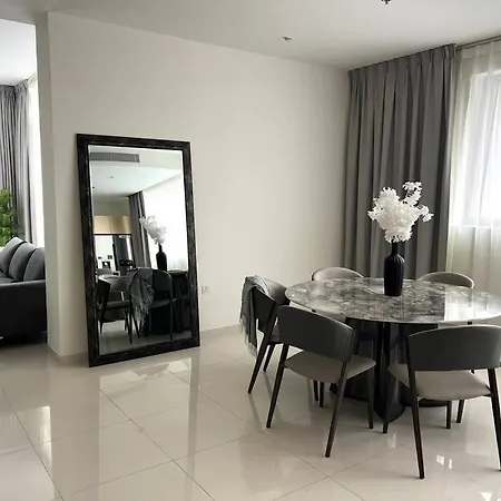 2Br + Maid With Fantastic View Apartment Dubai Exterior photo